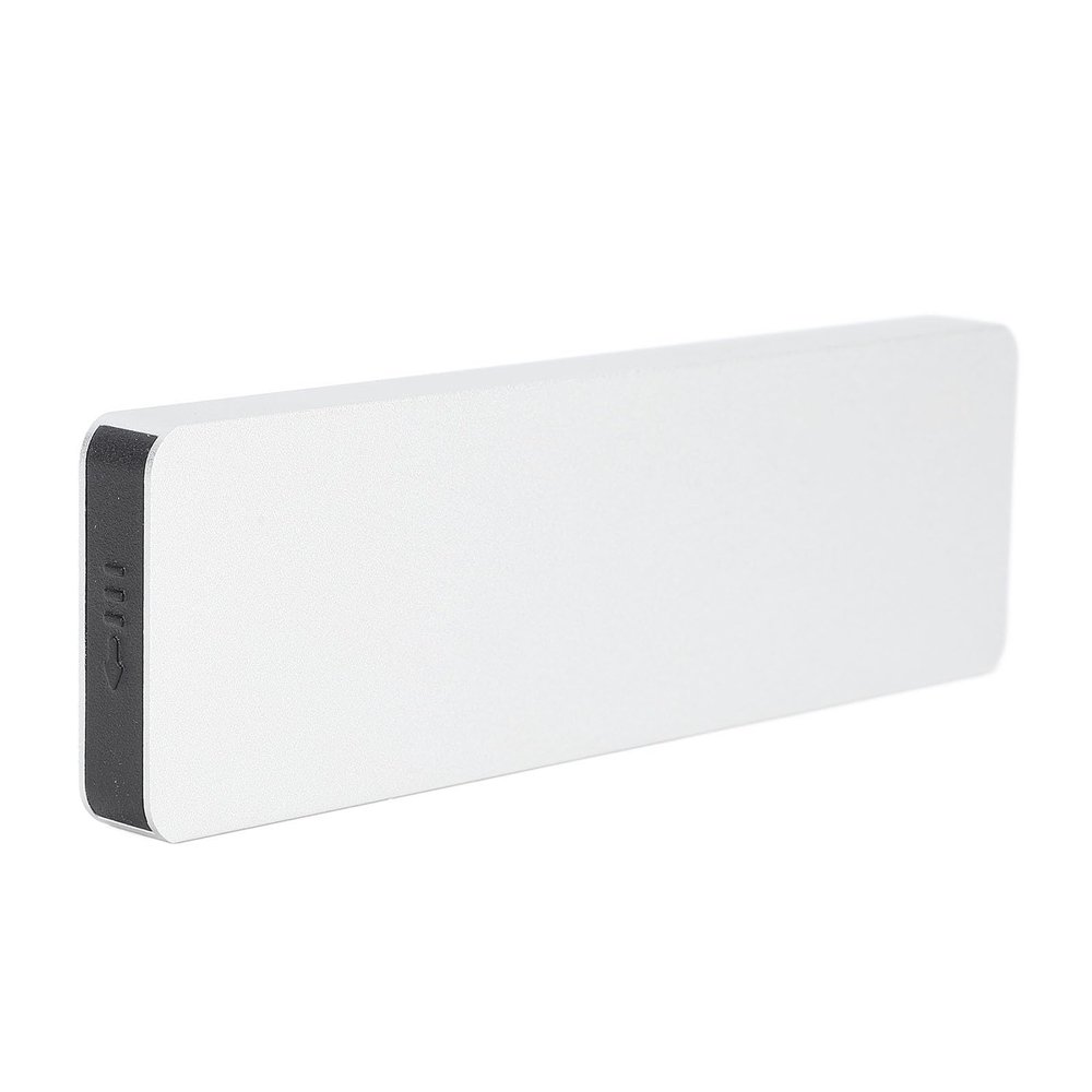 ANGGREK External SSD Cinete, M.2 PCIE NVME SSD Encount 10 GBPS USB 3.1 Type C UASP CHIP JMS583 Port with for 3D Games (Silver)
