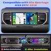 2+64G Hikity Android Car Stereo for Kia Sportage KX5 2016-2018, 9 Inch Touchscreen Radio with Wireless Carplay, Android Auto, WiFi, GPS Navigation, Bluetooth, DSP, FM RDS, EQ + Backup Camrea view 2