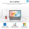HP 17 Touchscreen Laptop PC, 17.3 Inch HD+ Touch Screen Business Laptop Computer, Intel 10-Core i7, Windows 11 Pro, 10-Key Backlit Keyboard |Fingerprint | Rose Gold | 64GB RAM 2TB SSD view 3