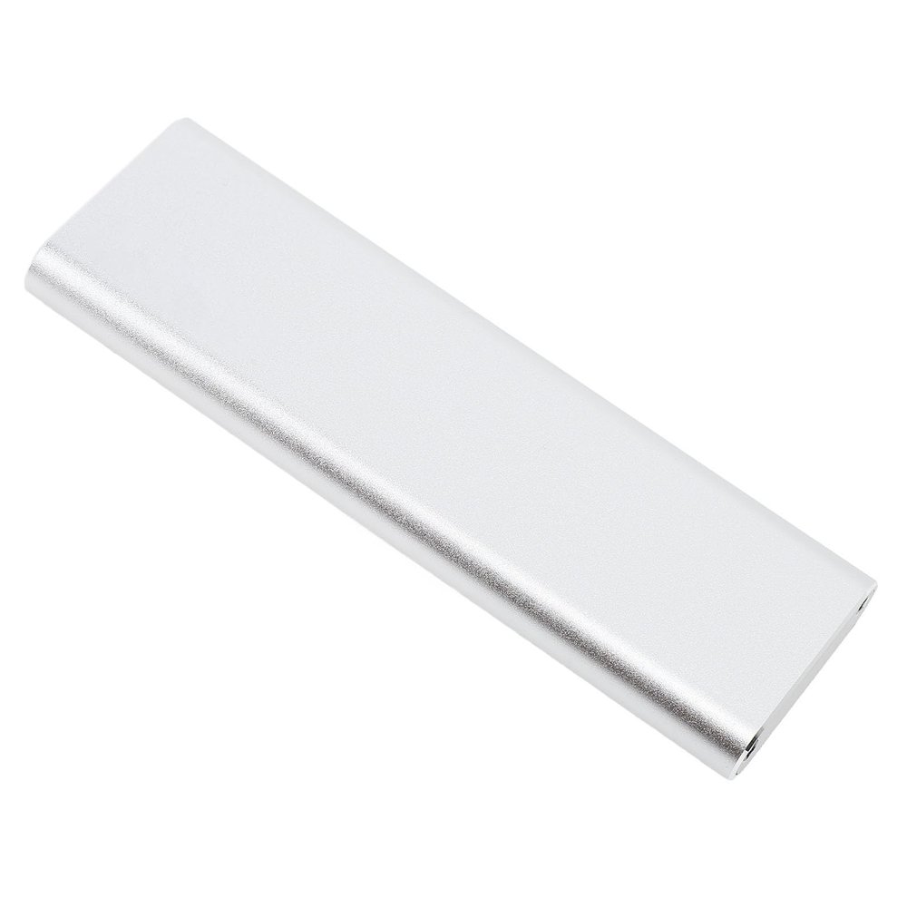 ANGGREK SSD Five, Slim 10GBPS USB3.1 GEN2 Type C Portable M.2 NVME Cinete SSD High Speed Data Transfer for Laptop (with Type A Type C to Type C Double End Cable)