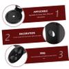 POPETPOP 1pc Wall-Mounted Speaker Storage Rack for Echo Easy to Install Remove Edged Tray Prevents Falling for Home Hotel Office Use Speaker Bracket view 4