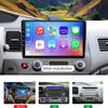 10.1" Double Din Car Radio Stereo for Honda Civic 2006 2007 2008 2009 2010 2011 with Wireless Carplay Android Auto Touch Screen Bluetooth Car Radio GPS Navigation for Honda Civic/SWC/Backup Camera view 2