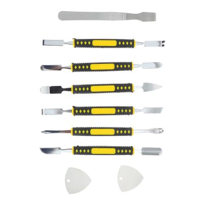 RORPOIR Repair Kit Tool Ratchet Metal Crowbars Scraper Crowbar Disassembly Pry Bar