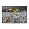 Black and White Sunflowers Print Living Room Anti Slip and Absorbent Carpet, Indoor Bedroom Bed Floor Mat, Ultra Soft Washable Carpet 80x58 in view 1