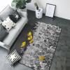 Black and White Sunflowers Print Living Room Anti Slip and Absorbent Carpet, Indoor Bedroom Bed Floor Mat, Ultra Soft Washable Carpet 80x58 in view 4