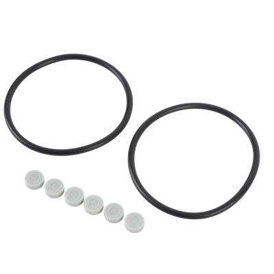 2 Rubber O Rings with 6 Pucks for & Studer, Increase Friction, Prevent Tape Reel Slippage, Nab Hub Adapter O Kit, Easy Installation, Daily Maintenance (Grey)