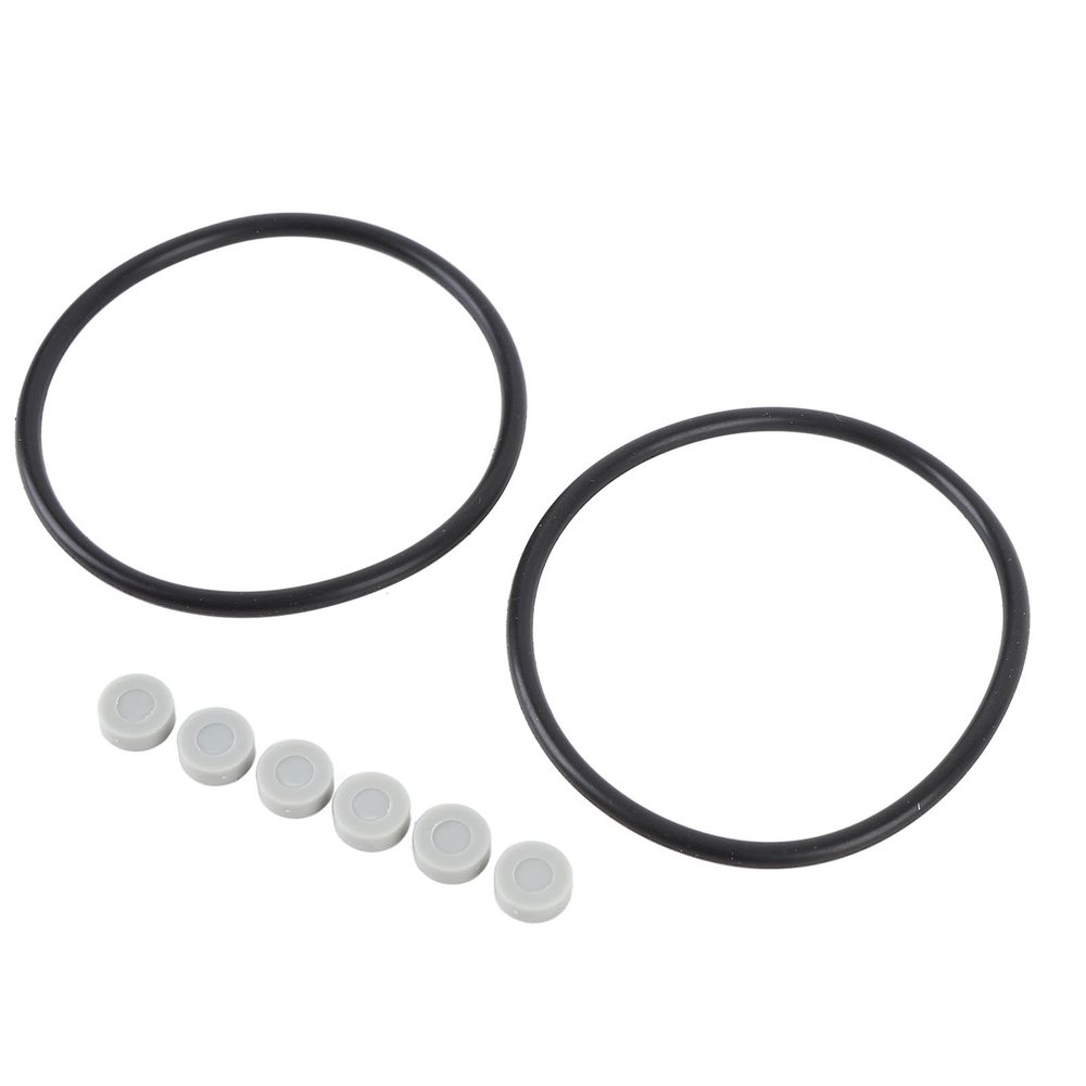 2 Rubber O Rings with 6 Pucks for & Studer, Increase Friction, Prevent Tape Reel Slippage, Nab Hub Adapter O Kit, Easy Installation, Daily Maintenance (Grey)