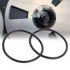 2 Rubber O Rings with 6 Pucks for & Studer, Increase Friction, Prevent Tape Reel Slippage, Nab Hub Adapter O Kit, Easy Installation, Daily Maintenance (Grey) view 2