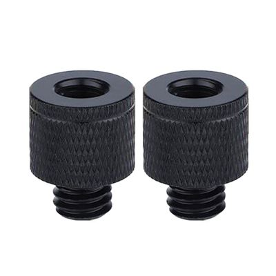 XAGMODSHN 2X DSLR Camera Screws 3/8 to M6 Conversion Screw for Projector Tripod