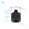 XAGMODSHN 2X DSLR Camera Screws 3/8 to M6 Conversion Screw for Projector Tripod view 4