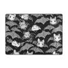 Halloween Bats Grey Print Living Room Anti Slip and Absorbent Carpet, Indoor Bedroom Bed Floor Mat, Ultra Soft Washable Carpet 80x58 in view 1