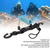 Diving Camera Lanyard, Diving Camera Coiled Lanyard Camera Coiled Lanyard with Quick Release Buckle for Underwater Diving Tools Light Tool (Lake Blue) view 3