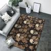 Gothic Wallpaper Skull Print Living Room Anti Slip and Absorbent Carpet, Indoor Bedroom Bed Floor Mat, Ultra Soft Washable Carpet 80x58 in view 3