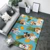 Chihuahua Dog Pineapple Print Living Room Anti Slip and Absorbent Carpet, Indoor Bedroom Bed Floor Mat, Ultra Soft Washable Carpet 80x58 in view 4