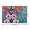 Hello Hawaii Print Living Room Anti Slip and Absorbent Carpet, Indoor Bedroom Bed Floor Mat, Ultra Soft Washable Carpet 80x58 in view 3