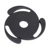 45 RPM Record Adapter Solid Aluminum Alloy Stable 7 Inch Record Spindle Insert for Turntable Player (Black) view 3