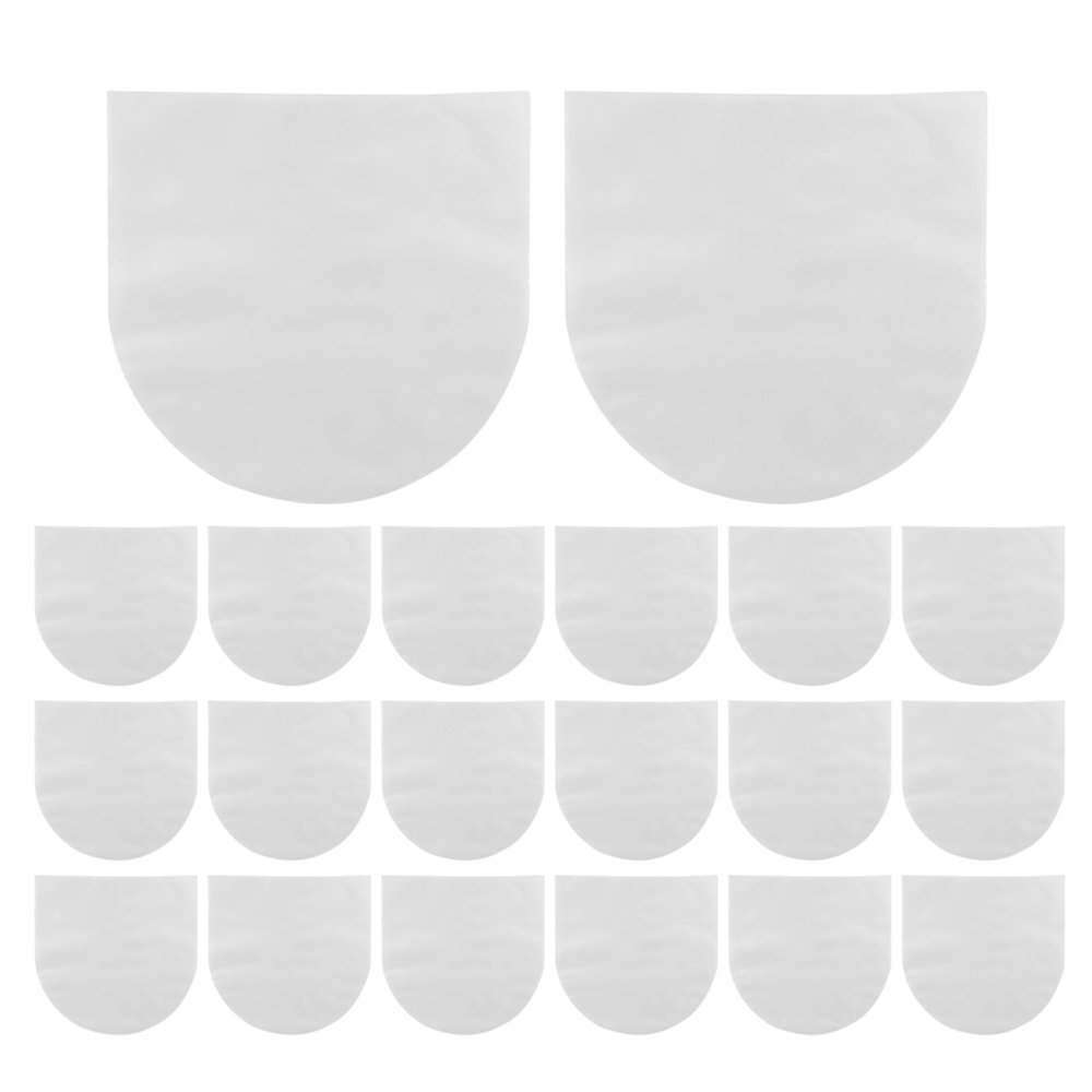 100 PCS Record Sleeves, 7in U Shaped Anti Static Record CD Player Protective Case Cover