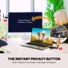 Wireless HDMI Transmitter and Receiver, 1 to 2 Extender Kit 656ft Long Range Stable 1080P,5GHz 0.05s Low Lag with Privacy Button, Plug and Play for Streaming from Camera/TV Box/PC/Laptop to Monitor view 3