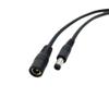 1 Pair DC 5521 Power Pigtails Cable,1.6ft Male and Female 5.5 * 2.1mm 12V 120W 18AWG Power Supply Connecting Repair Cable for CCTV Security Camera LED Strip Light(50cm+50cm)