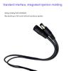1 Pair DC 5521 Power Pigtails Cable,1.6ft Male and Female 5.5 * 2.1mm 12V 120W 18AWG Power Supply Connecting Repair Cable for CCTV Security Camera LED Strip Light(50cm+50cm) view 3