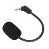 BONKZEBU Replacement Headset Microphone, Noise Cancelling 3 5mm Detachable Gaming Headphone Mic for Kingston HyperXCloudRevolver, Headset Mic with Foam Cover, 360 Degree Rotatable Plug view 1