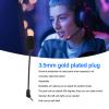 BONKZEBU Replacement Headset Microphone, Noise Cancelling 3 5mm Detachable Gaming Headphone Mic for Kingston HyperXCloudRevolver, Headset Mic with Foam Cover, 360 Degree Rotatable Plug view 4