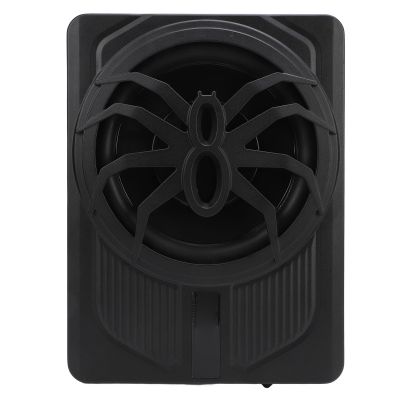 ANGGREK Leaning Active Subwoofer, UntersitzSubwoofer 800 W LED Atmospheric Light for Trucks (Blue)