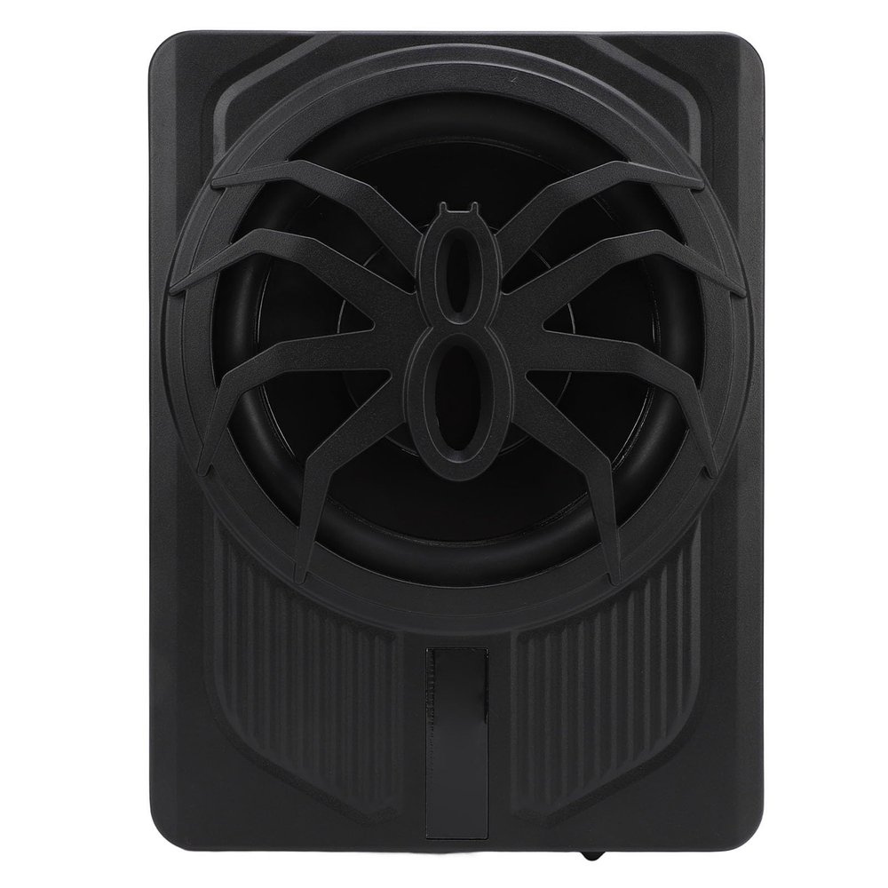 ANGGREK Leaning Active Subwoofer, UntersitzSubwoofer 800 W LED Atmospheric Light for Trucks (Blue)