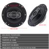 Eujgoov 600W 6 Inch Coaxial Car Speakers High Resolution Audio with Bright Treble and Deep Bass for Car Stereo view 3
