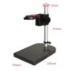 Professional Microscope Lens, Black 20MP HDMI VGA 1080P Digital Video Microscope Camera with 130X C Mount Lens Industrial Microscopio Phone PCB Repair Tools Easy to Use and Setup ( view 4