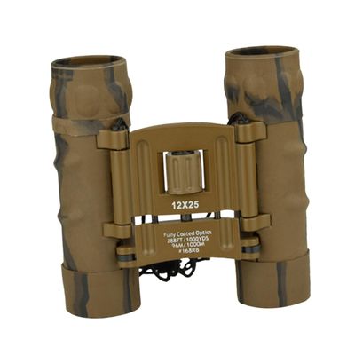 Tofficu 1pc 12 25 Optical Lenses High Definition Plastic Travel Essentials Sightseeing Camouflage Compact