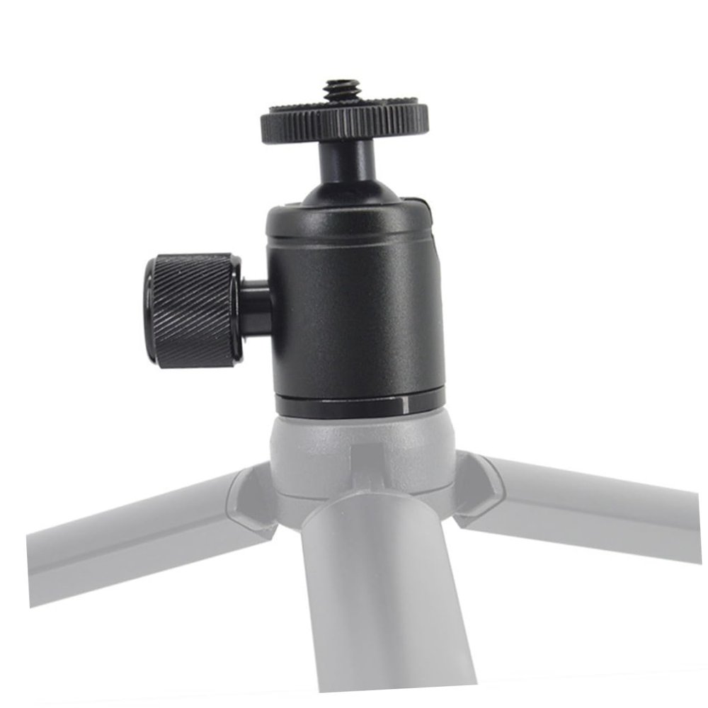 Holibanna Photography Accessory Ball Head Flash Holder Screw Tripod Mount Mini Compatible Camera Camcorder Speaker
