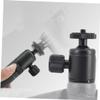 Holibanna Photography Accessory Ball Head Flash Holder Screw Tripod Mount Mini Compatible Camera Camcorder Speaker view 3