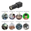 Professional Microscope Lens, 2.0MP HD 1080p Video Live Stream Camera with 6-60mm 1/3" CS Mount Lens CCTV IR F1.6 Manual Iris Zoom Lens for Live Broadcast Easy to Use and Setup (Ca view 4