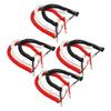 DIYEAH 12pcs Coiled Telephone Receiver Cable Flexible Cord for Landline Phones Easy Installation Compatibility view 1