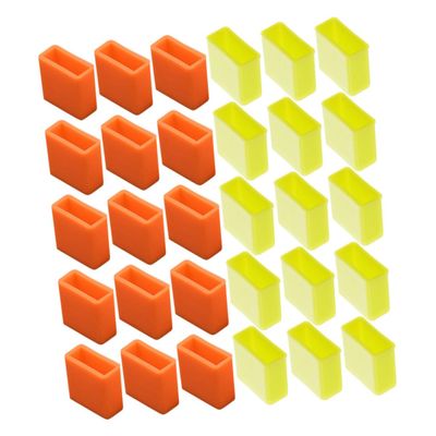 40pcs USB Port Protector Covers Silicone Dust Caps for Charging Cables