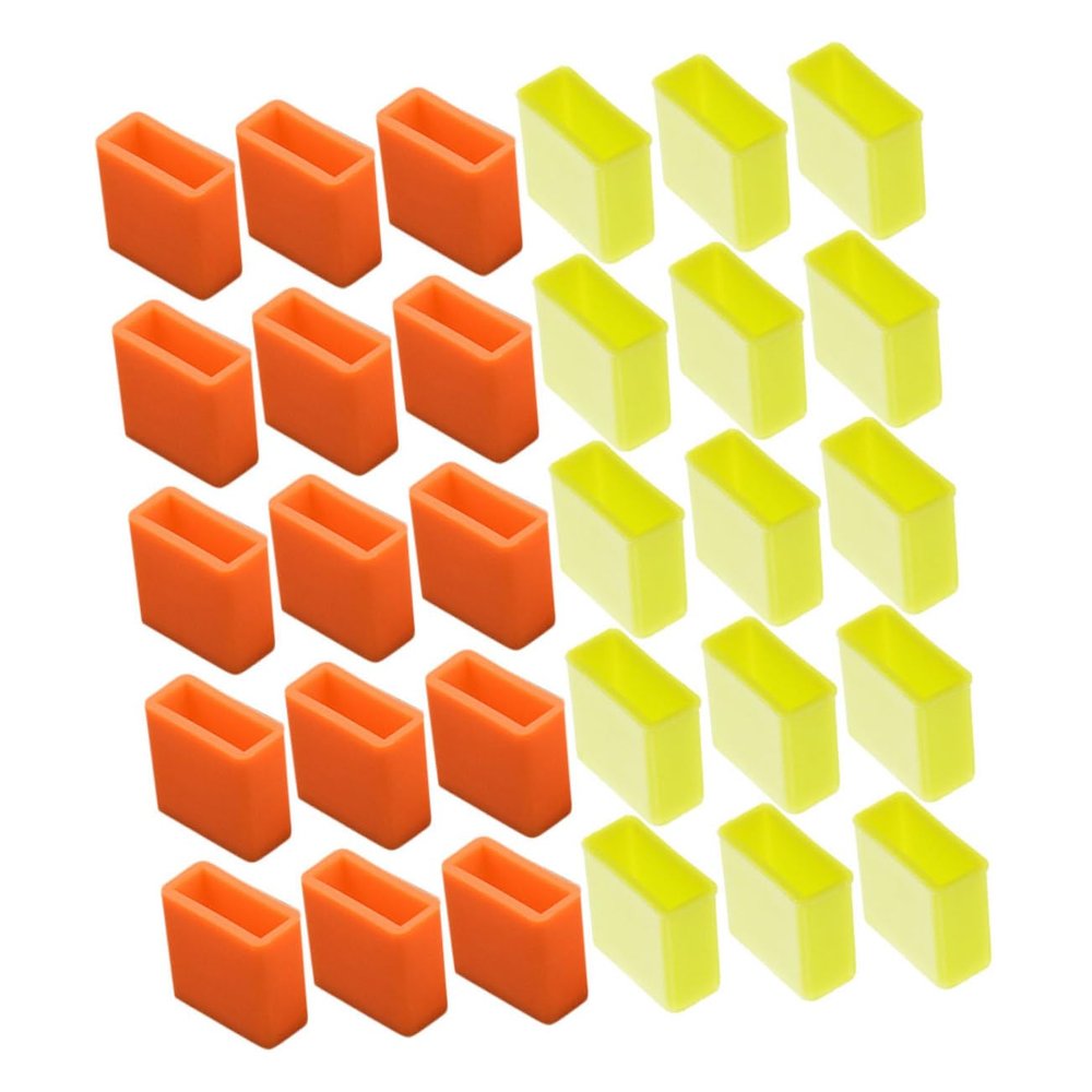 40pcs USB Port Protector Covers Silicone Dust Caps for Charging Cables