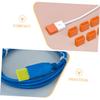 40pcs USB Port Protector Covers Silicone Dust Caps for Charging Cables view 3