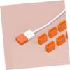 40pcs USB Port Protector Covers Silicone Dust Caps for Charging Cables view 4