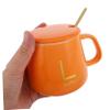 ABOOFAN 1Set Drink Warmer Mug with Lid Spoon Quick Heating Coffee Mug Set for Desk Automatic Heating Electric Cup Warmer Present for Christmas Birthday Celebrations view 4