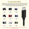 Hizsoaor Micro USB Cable, Fast Charging & Data Sync Cable Compatible with Kodak Easyshare C1530/C1550/M22/M23/Mini M200, Pixpro AZ401/AZ421/AZ252, Kodak C123/C142/C183/FZ152-RD/FZ53-RD & More(5ft) view 2