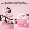 1080P Instant Print Camera, 48MP HD Double Lens Instant Camera with 3 Rolls of Printing Paper, Video Recording, Fun Stickers view 4