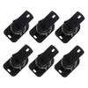 Holibanna Surround Sound Wall Rack 6 Pack Mount Brackets Wall Mount Speakers Brackets Sturdy Abs Tilt Swivel for View view 1