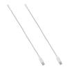 DOITOOL 2pcs USB Led Keyboard Light Gooseneck Eye-Caring Reading Lamp Portable for Laptop Desk and Night Use for Reading and Work view 1