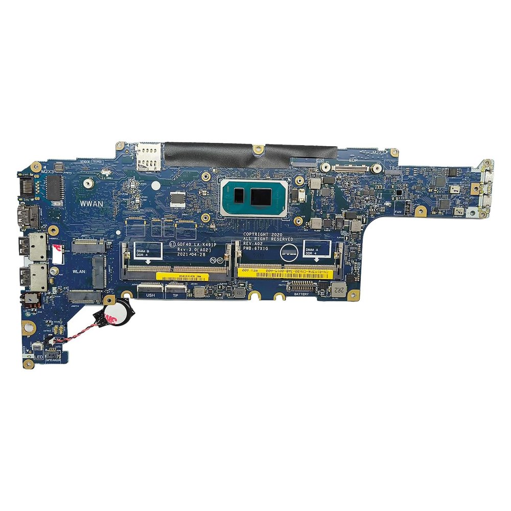 03P5X2 3P5X2 Replacement for Dell Latitude 5420 Laptop Motherboard GDF40 LA-K491P System Board CPU Mainboard i7-1185G7 Processor