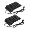 DIYEAH 2pcs High Durability USB Number Pad Mechanical Keypad for Laptop Financial Keyboard Portable Keypad view 1