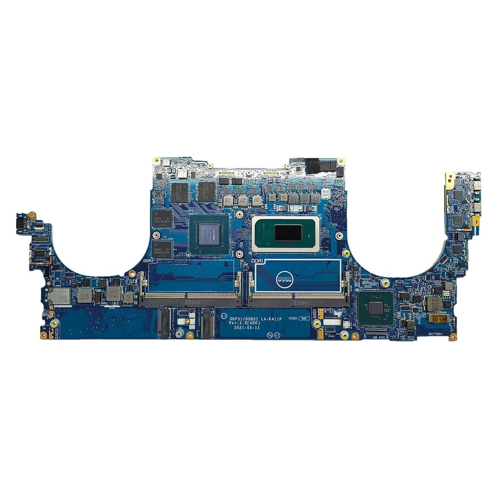 0DX49R DX49R Replacement for Dell Precision 5560 Laptop Motherboard LA-K411P DIS System Board CPU Mainboard I5-11500H Processor 4GB GDP51 GDB51