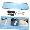 DOITOOL Wide Angle Dash Cam Mirror Rear View Mirror Camera Hd Video Recording Parking Assistance view 3