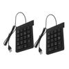 Uonlytech 2pcs Robust Mechanical Keypad Key Numeric Keypad Quick Access to USB Numpad for Laptop Desktop Portable Compact view 1