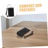 Uonlytech 2pcs Robust Mechanical Keypad Key Numeric Keypad Quick Access to USB Numpad for Laptop Desktop Portable Compact view 3